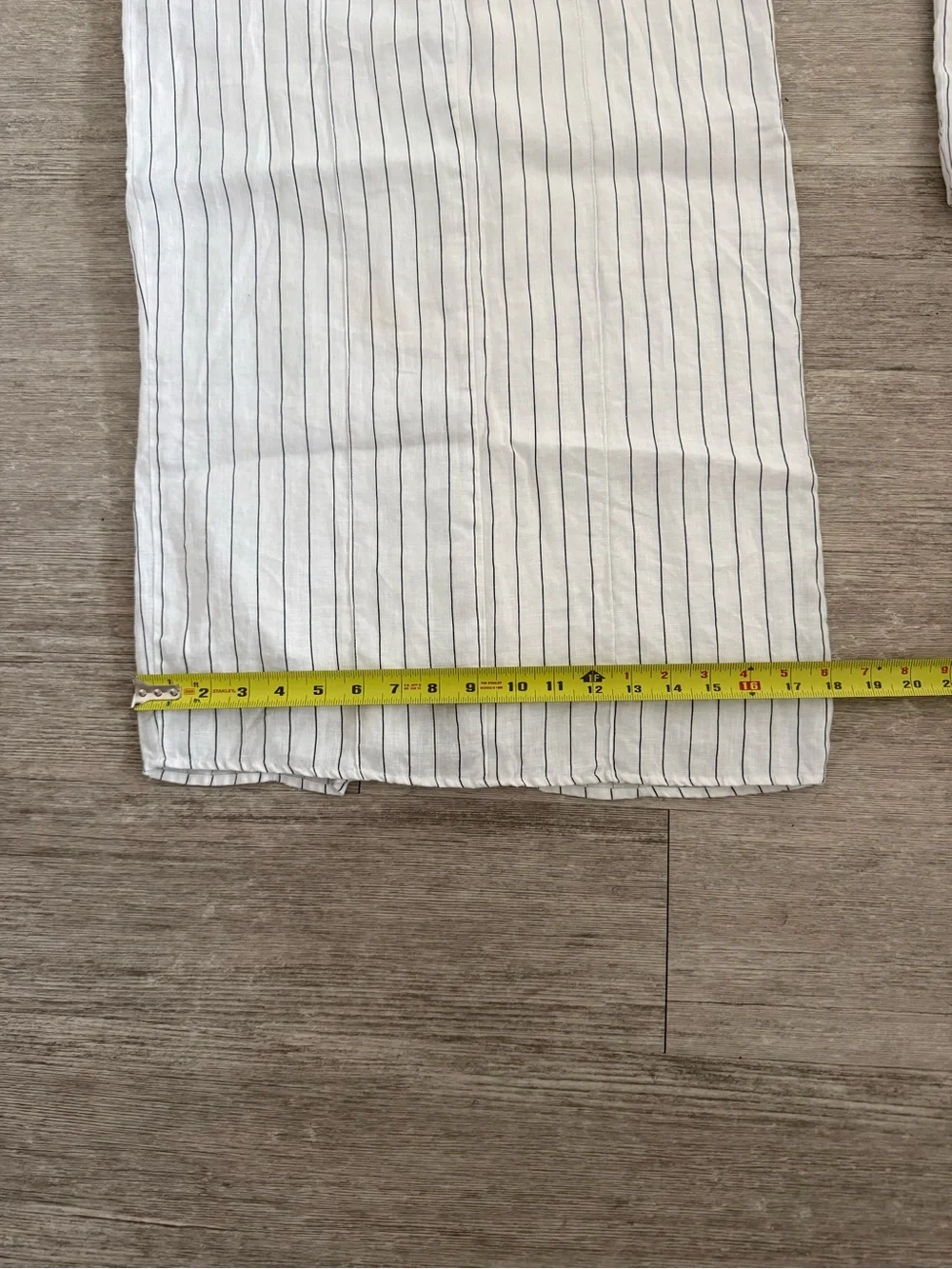 DISSH White Stripe Linen Vest & Midi Maxi Skirt 2 Piece Set Size 4 small